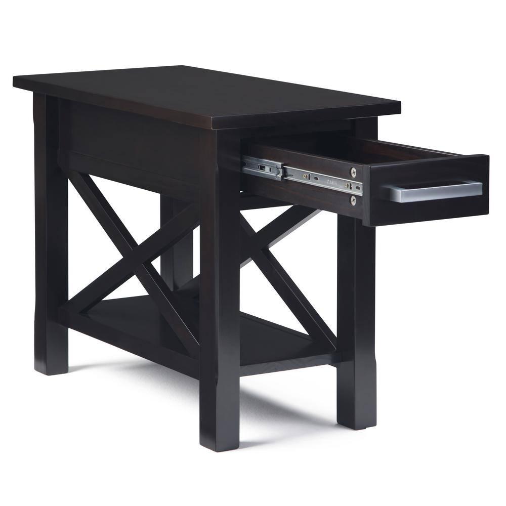 Simpli Home Kitchener End Table with Storage