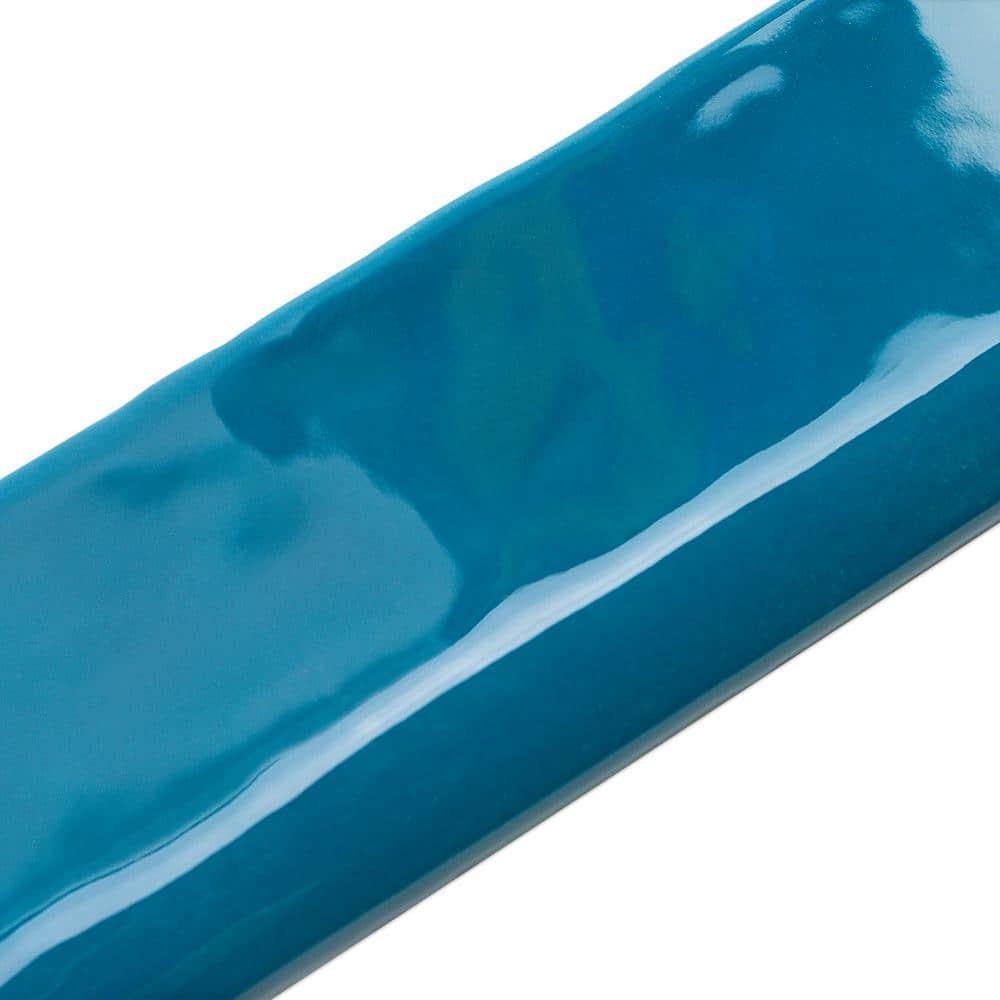 Bond Tile Brookline 10" x 2" Ceramic Bullnose Wall Tile Trim