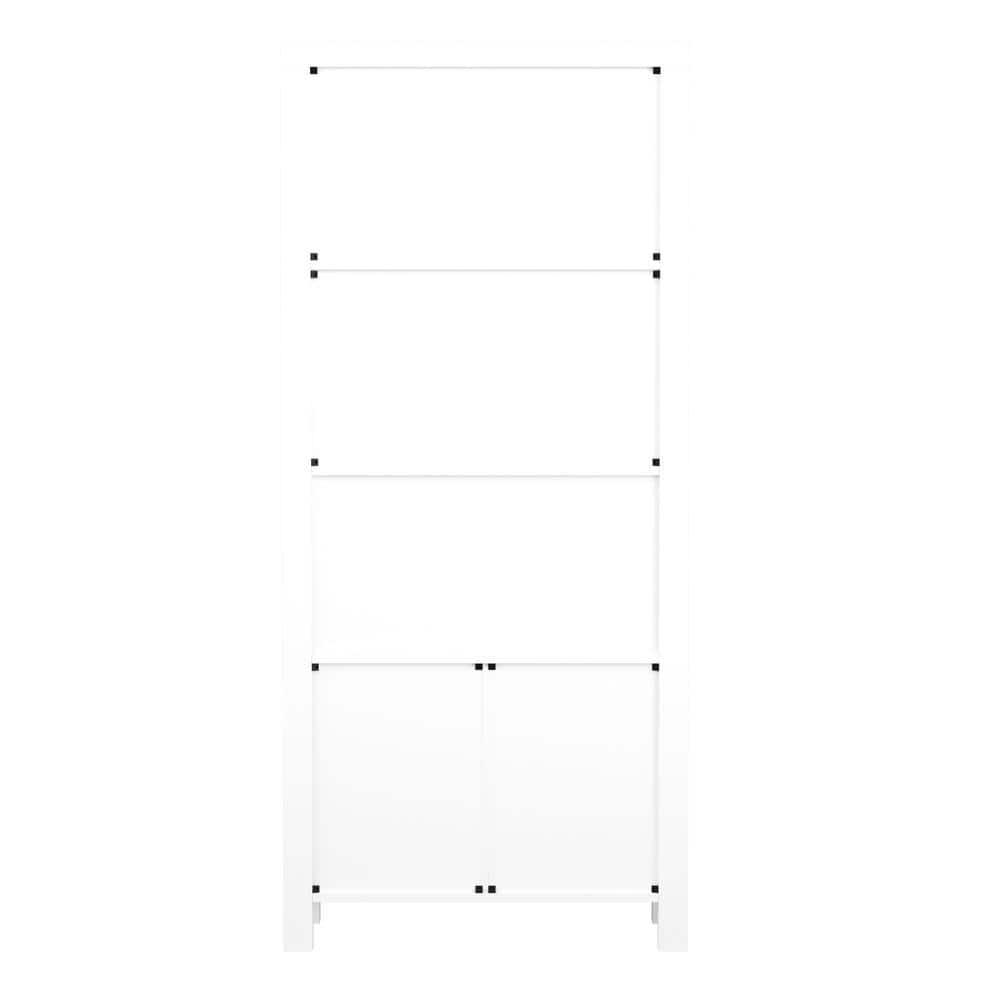 Martha Stewart Teague Martha Stewart 68" Shaker Bookcase with Storage Cabinet