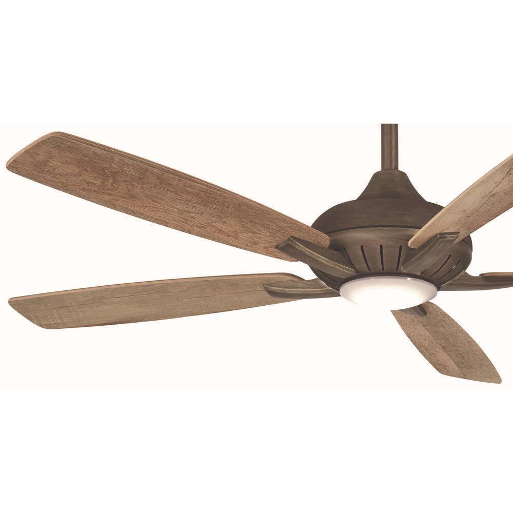 60" Minka Aire Modern Indoor Ceiling Fan with LED Light Remote Control Heirloom Bronze for Living Room Bedroom Family Dining Home