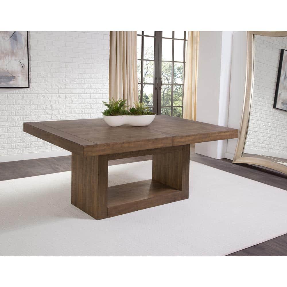 Latitude Run® Kameah Extendable Solid Wood Base Dining Table