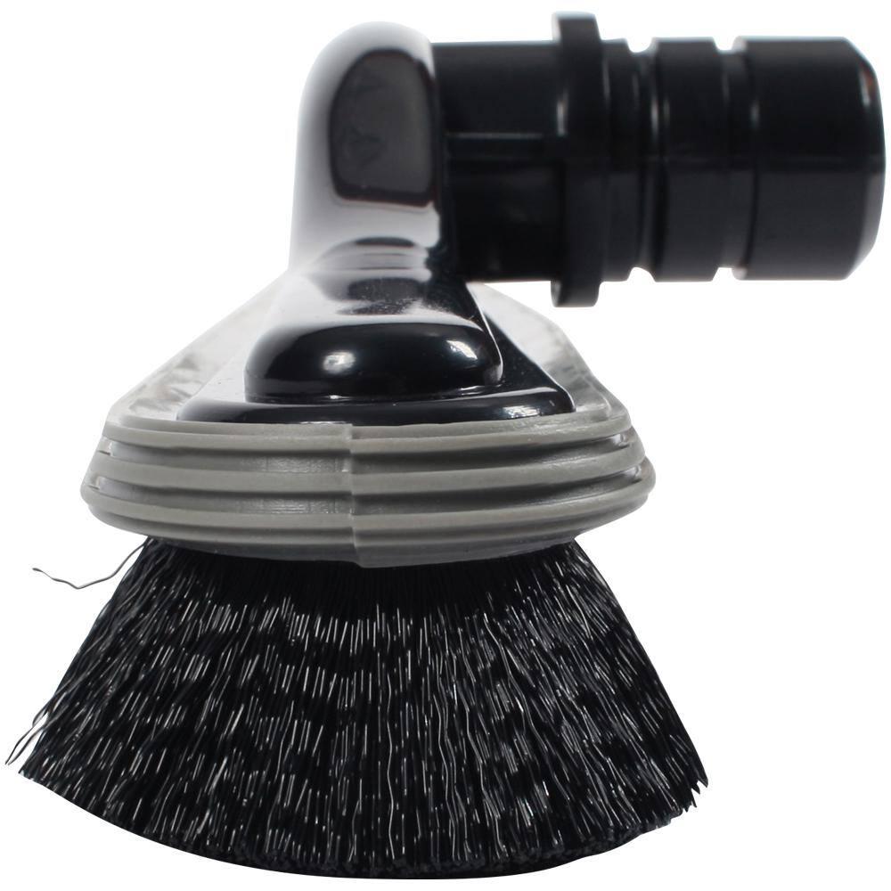 Cen-Tec Systems 95017 Hard Carpet EZ-Glide Tool, 14", 2-Piece S-Wand, Backpack Vacuum Attachment Kit w/Floor Brush, Black