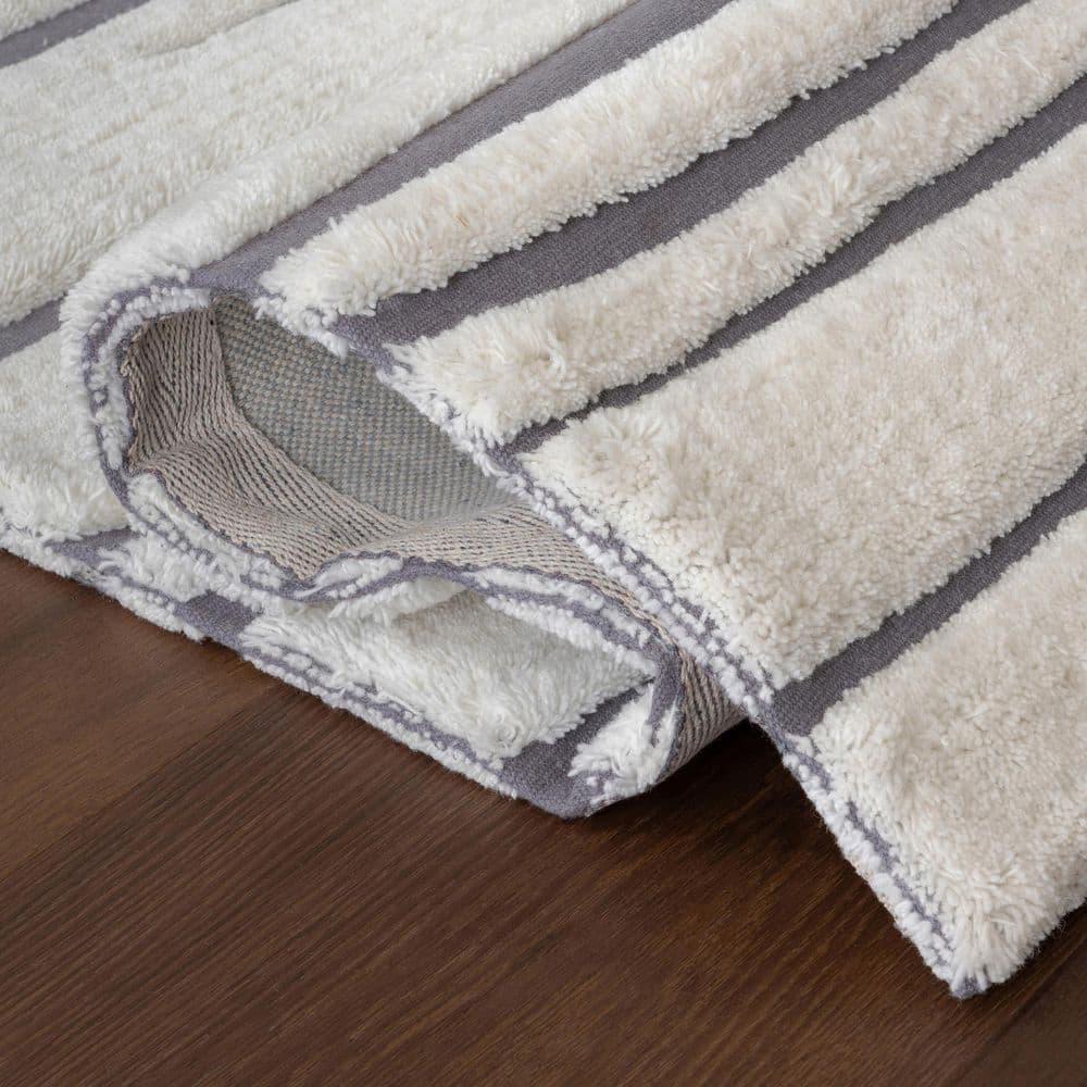 Frenshe Interiors x Rugs USA Frenshe Interiors x Rugs USA Studio Striped New Zealand Wool Area Rug