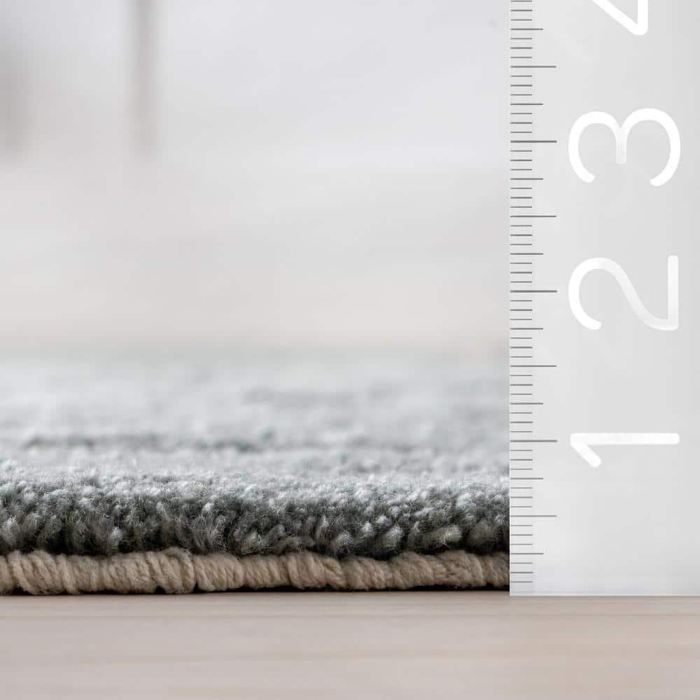 Ebern Designs Merrick Tasseled Wool Area Rug