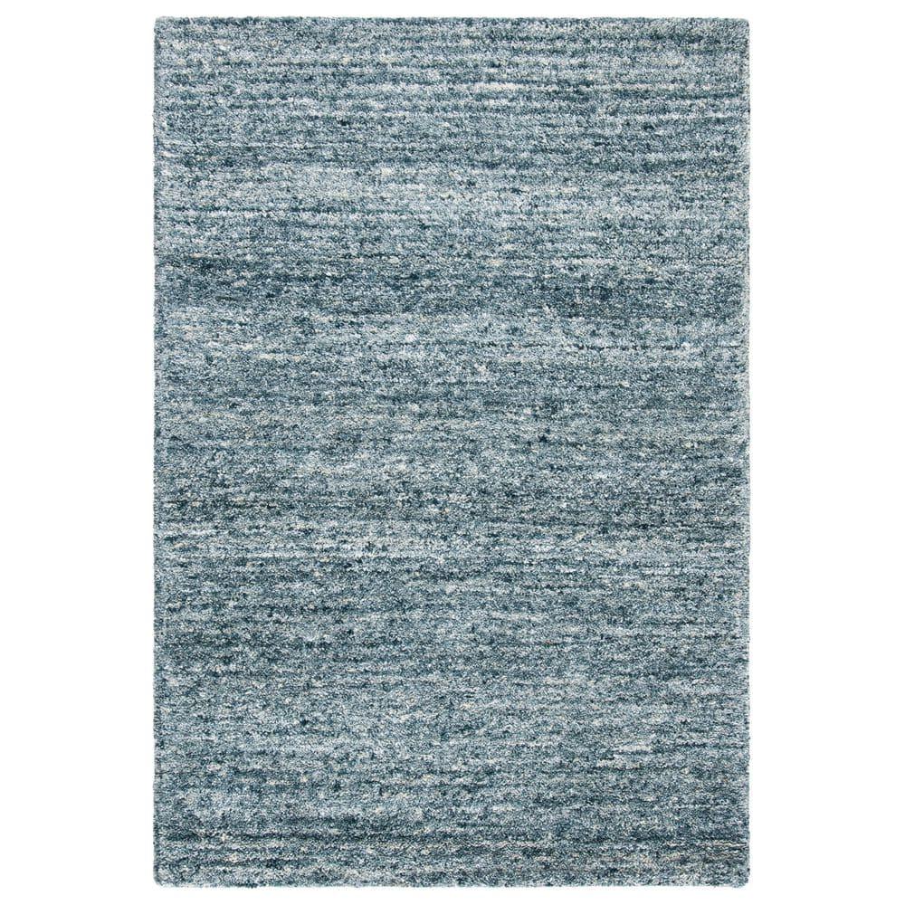 Himalaya HIM413 Handmade Area Rug - 4'x6' - Blue/Gold - Safavieh