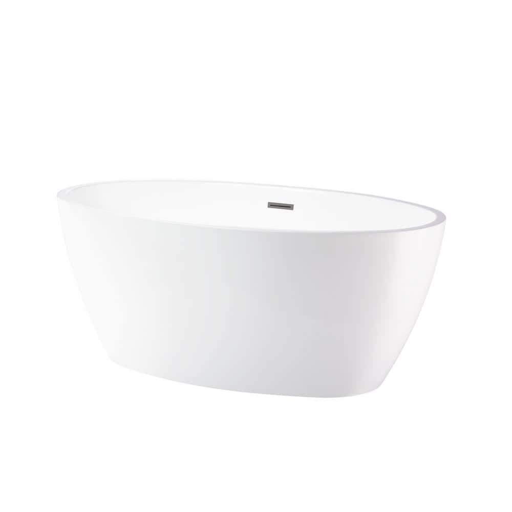 Freestanding Soaking Acrylic Bathtub