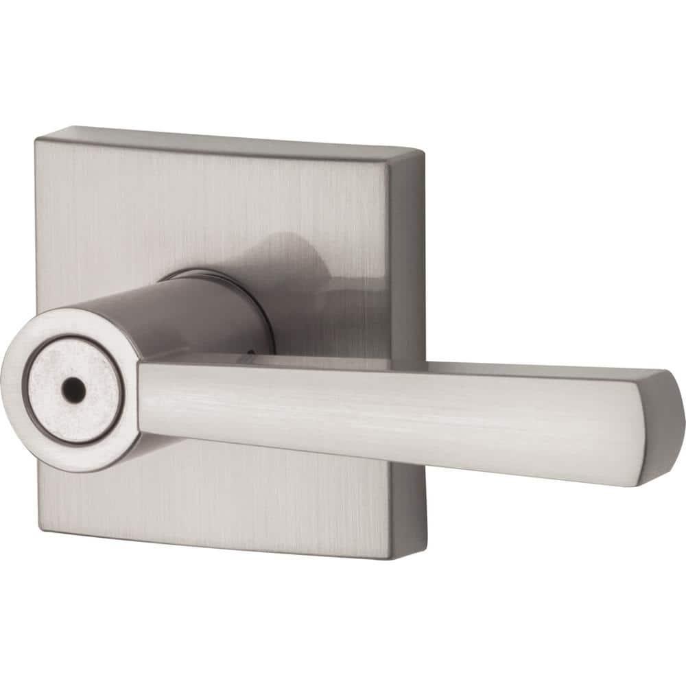 Baldwin Spyglass Bed/Bath Lever in SN