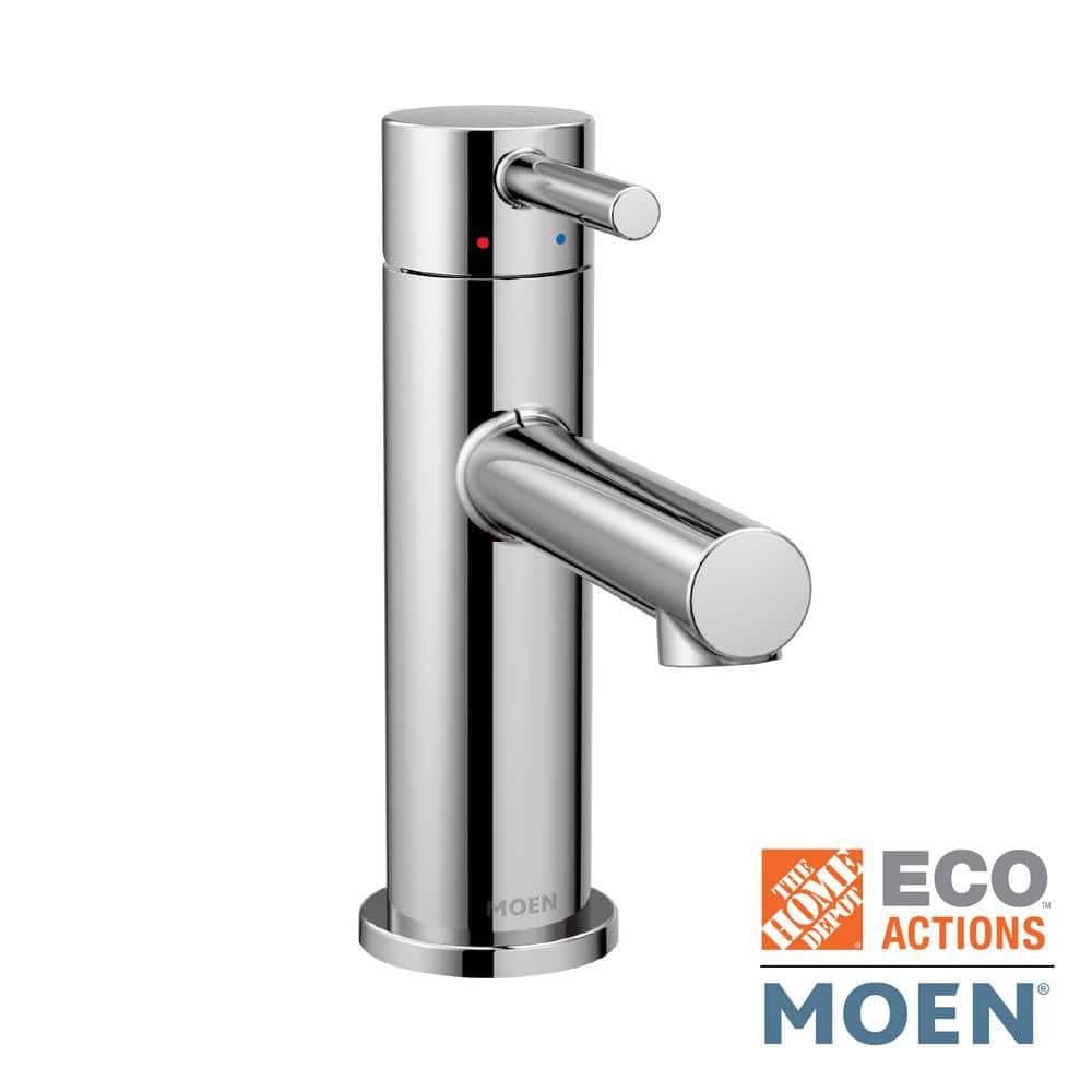 Align Single Hole Bathroom Faucet with Drain Assembly
