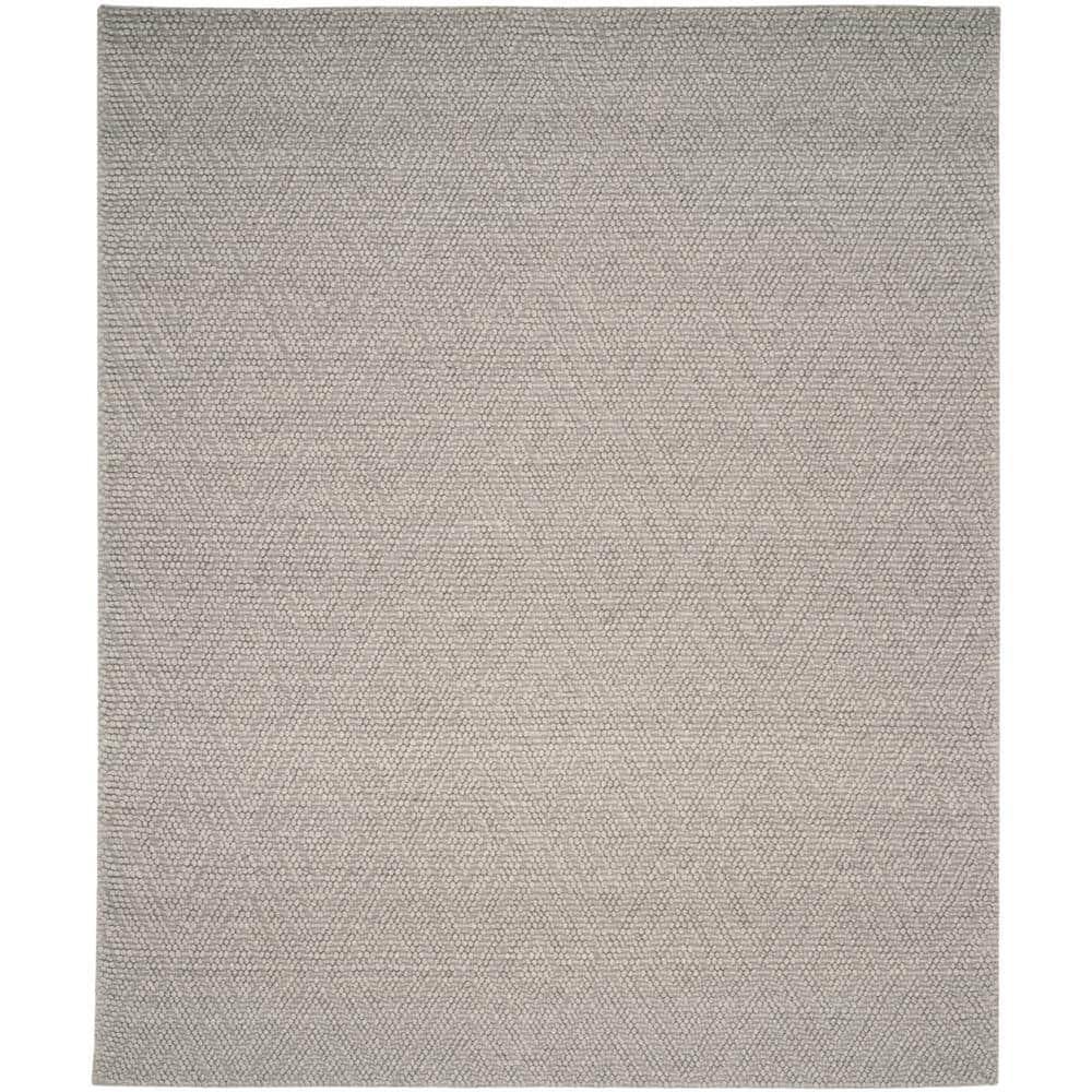 Natura NAT623 Hand Woven Area Rug - Silver - 8'9"x11'9" - Safavieh.