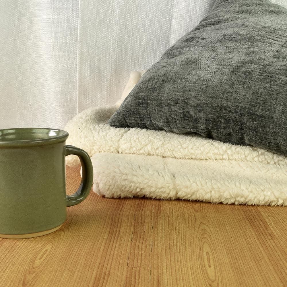 Greatmats Wood Grain Interlocking Wood Look Reversible Foam Tiles 1/2 Inch x 2x2 Ft. Light Wood/Tan 15 Pack