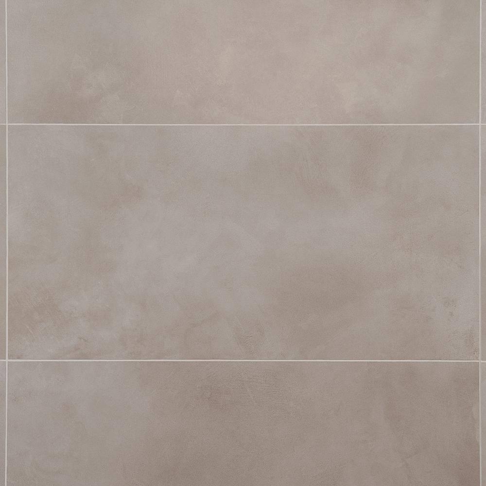 Ryx 15.74 in. x 31.49 in. Matte Porcelain Concrete Look Floor and Wall Tile (13.77 Sq. Ft. / Case)