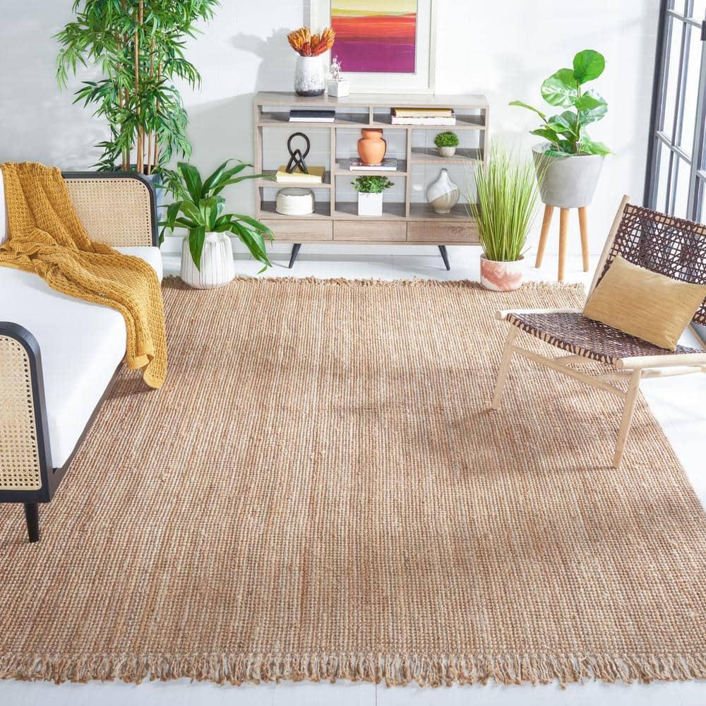 Natural Fiber NF809 Hand Woven Indoor Area Rug - Natural - 9'x12' - Safavieh