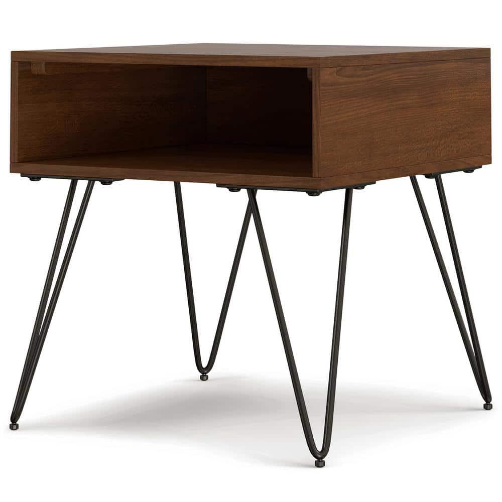 Hunter Solid Wood Top End Table