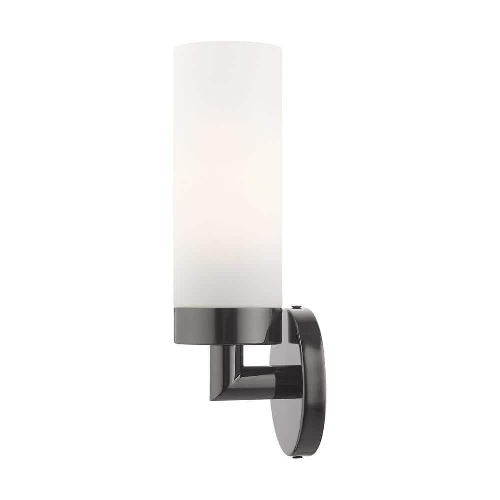 Livex Lighting Aero 1 - Light Sconce in  Black Chrome