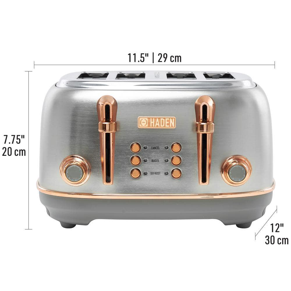 HADEN Heritage 4-Slice Wide Slot Toaster
