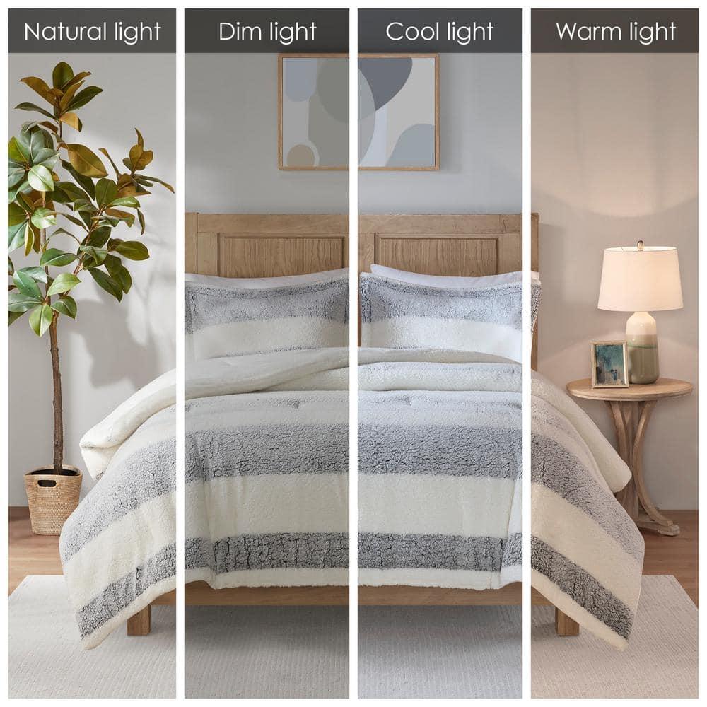 Madison Park Sherpa Comforter Set