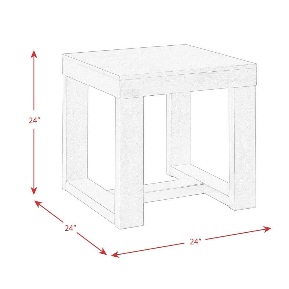 Picket House Furnishings Drew Square End Table