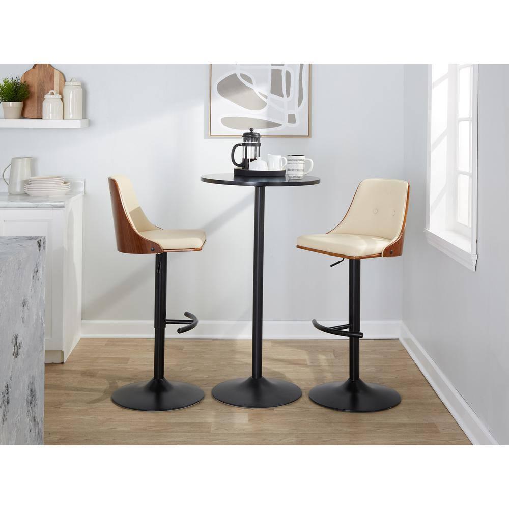 LumiSource Gianna Adjustable Barstool - Set of 2