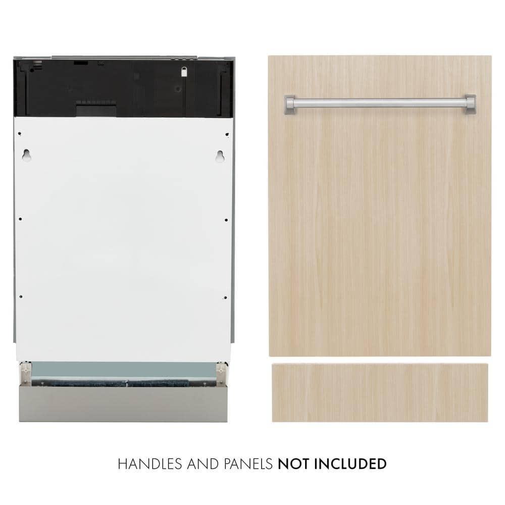 ZLINE DWV-18 ZLINE 18 in. Tallac Series Dishwasher in Custom Panel Ready W/ Stainless Steel Tub, 51dBa
