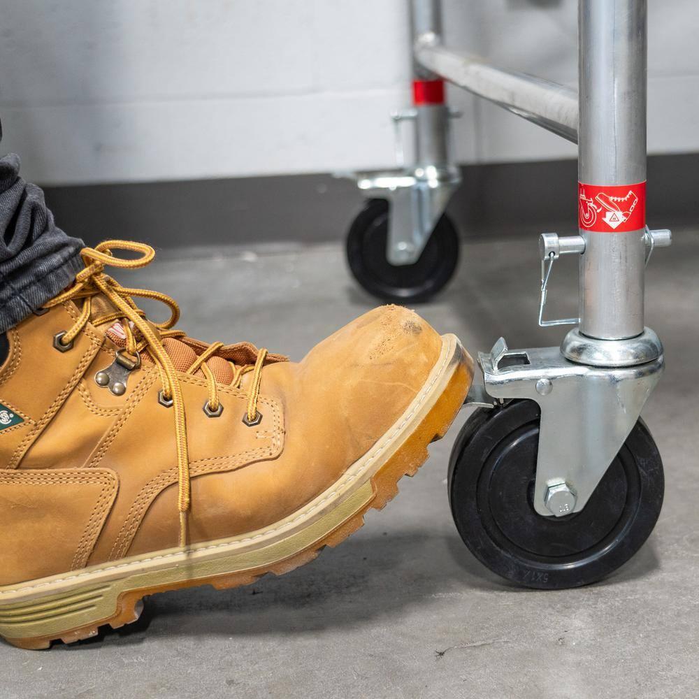 METALTECH Scaffold,4-45/64 ft.L,Aluminum,700 lb. I-CAIRC