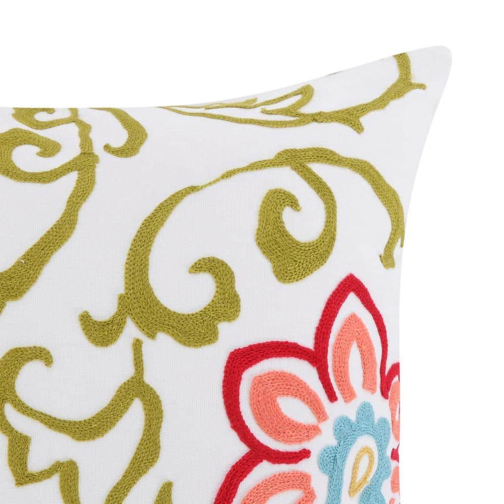 Clementine Spring Floral Decorative Pillow - Levtex Home