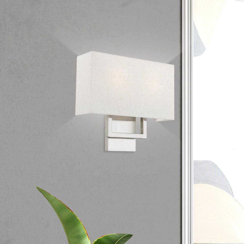 Livex Lighting Pierson 2 - Light Wall Light in  Brushed Nickel