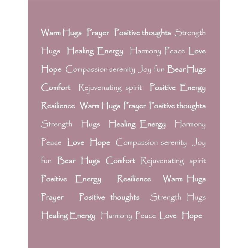 Chanasya Warm Hugs Positive Energy Throw