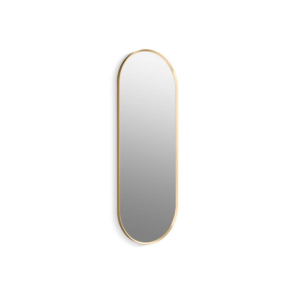 Essential Capsule Wall Mirror, Bathroom/Vanity Mirror with Frame