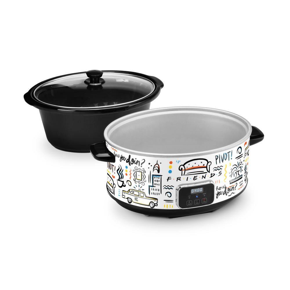 Select Brands Friends 7-qt. Digital Slow Cooker