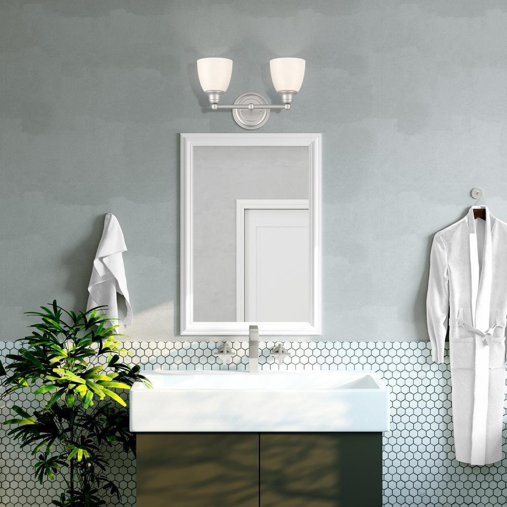 Livex Lighting Somerville 2 - Light Vanity in  Brushed Nickel