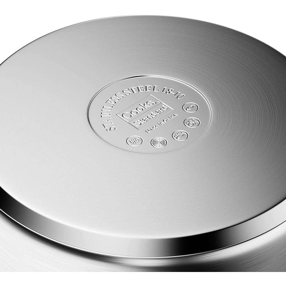 Cooks Standard Cooks Standard Professional Stainless Steel Stock Pot with Lid, Silver