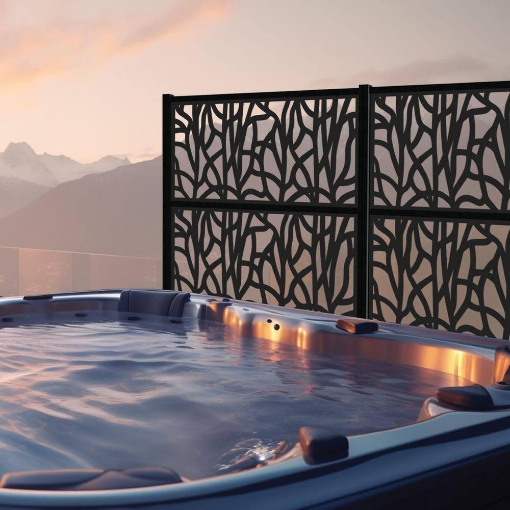 Grid Axcents 2 ft. H x 4 ft. W Polyethylene Privacy Screen