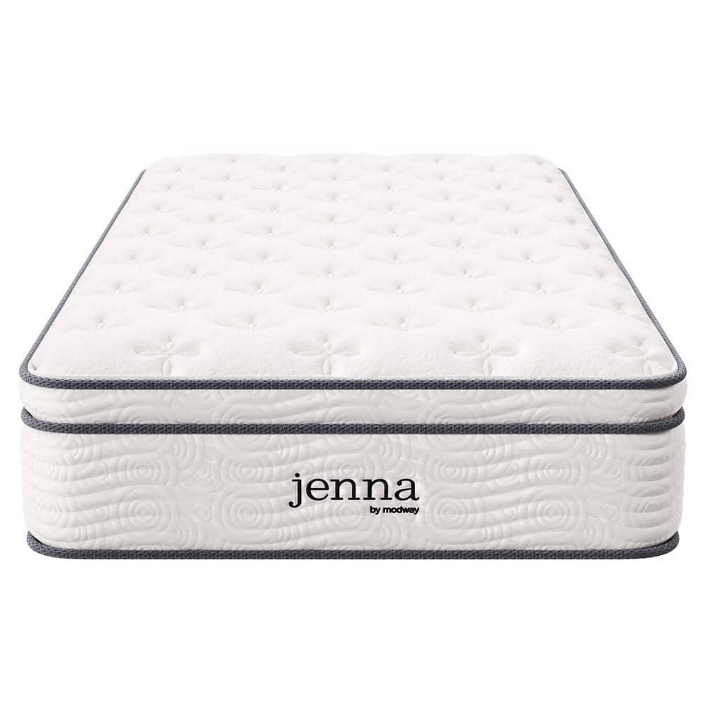 Modway Jenna 12 Inch Innerspring and Foam Twin Mattress
