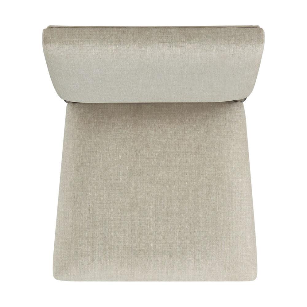 Laudine Solid Wood Side Chair in Taupe