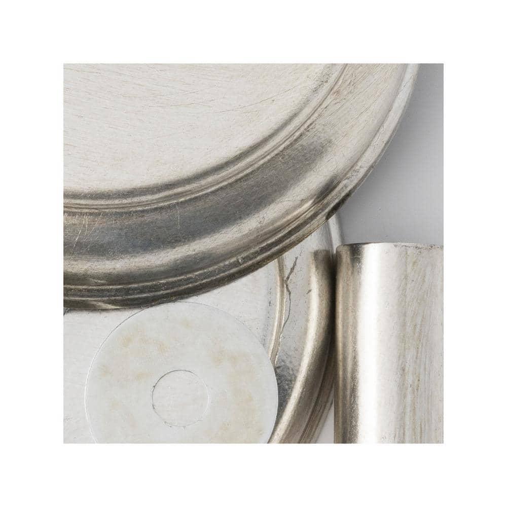 Crystorama Lighting Broche 6 - Light Flush Mount in  Antique Silver