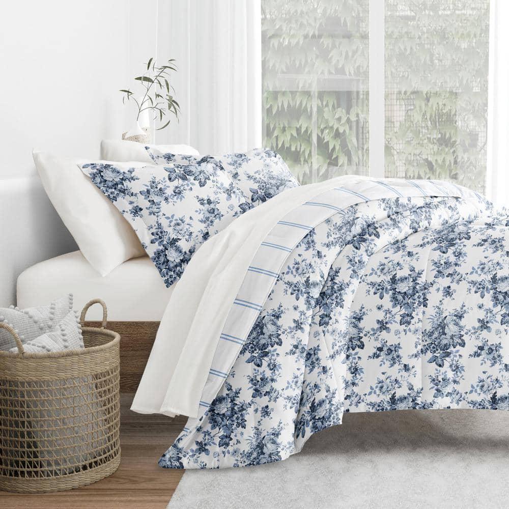 IEnjoy Home 7-Piece Bedding Bundle - Pattern Comforter and Sheet Set