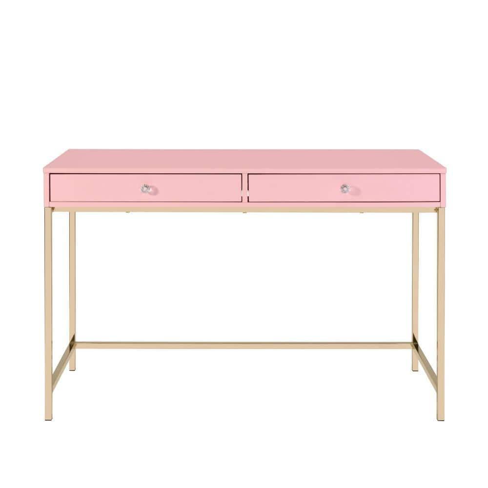 Plethoria Home 2-drawer Writing Desk