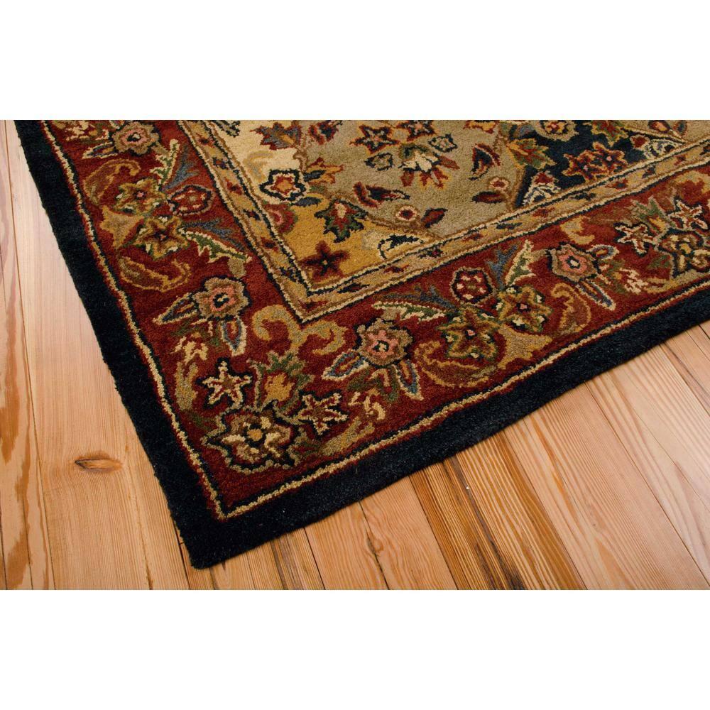 Nourison India House Multicolor Area Rug IH23 5' x 8'