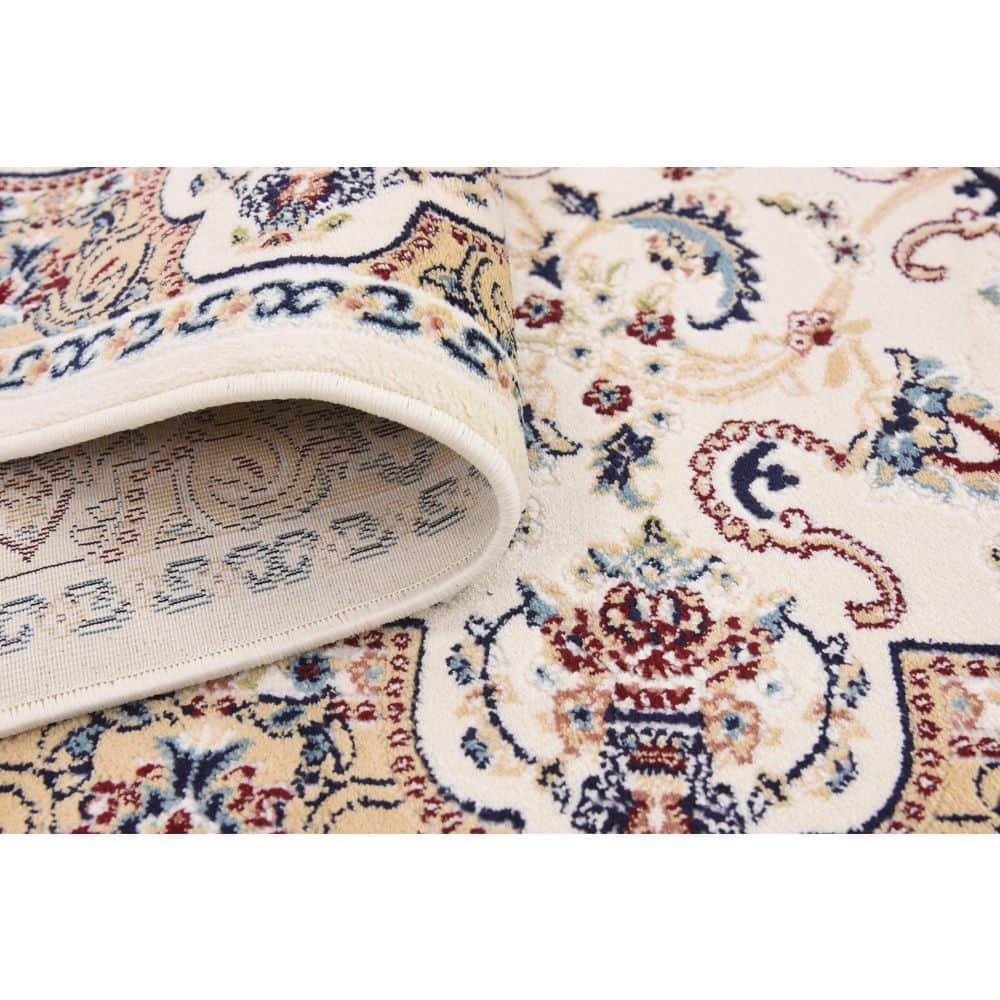 Unique Loom Narenj Collection Area Rug - Newcastle (3' x 13' 1" Runner Ivory/Beige)