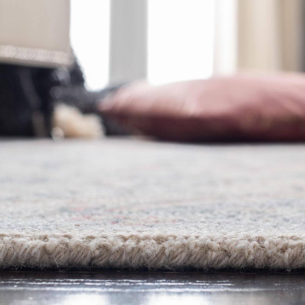 Heritage HG922 Hand Tufted Area Rug - Beige/Blue - 3'x5' - Safavieh.