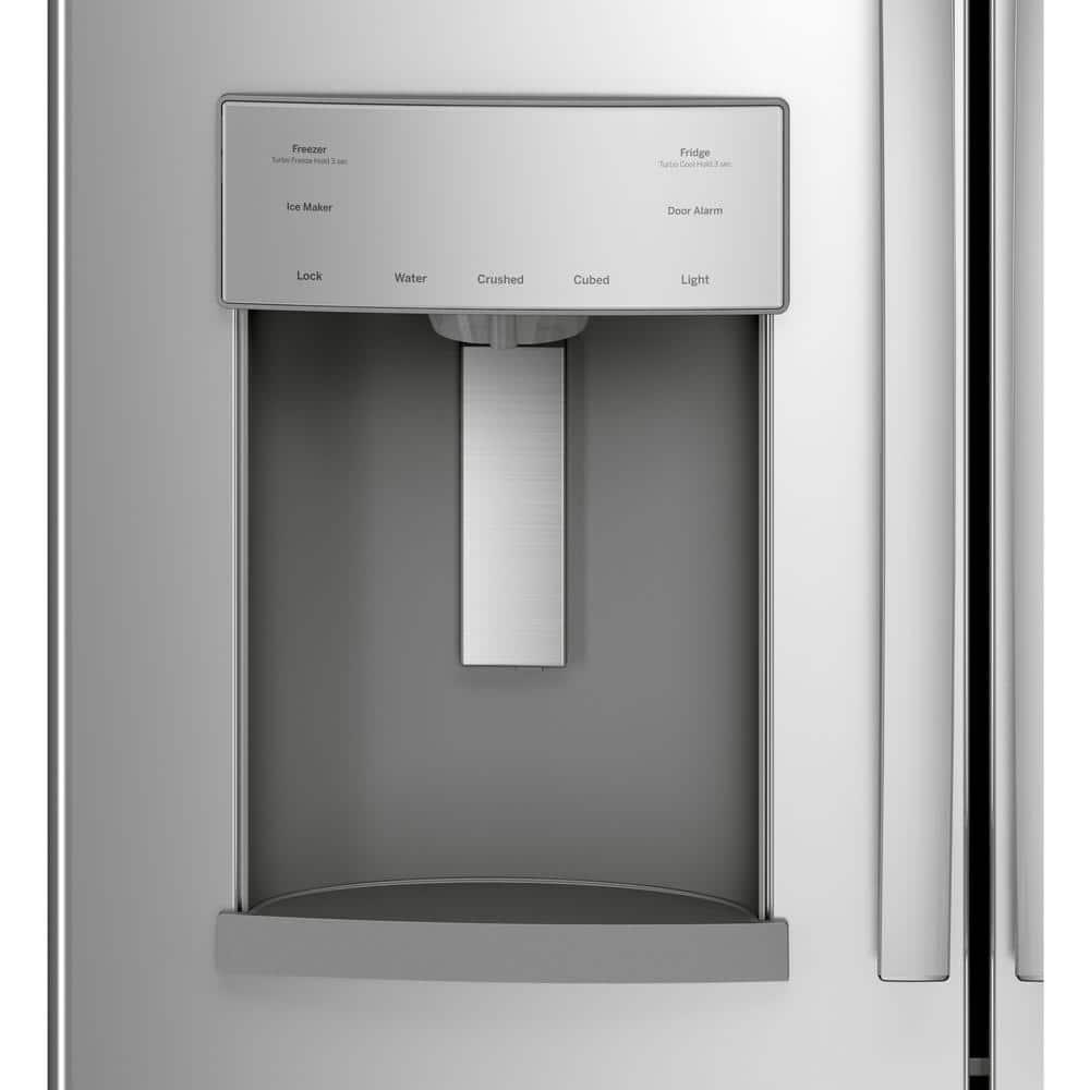 GE 36" French Door 27.7 cu. ft. Smart Energy Star Refrigerator with Fingerprint Resistant Finish