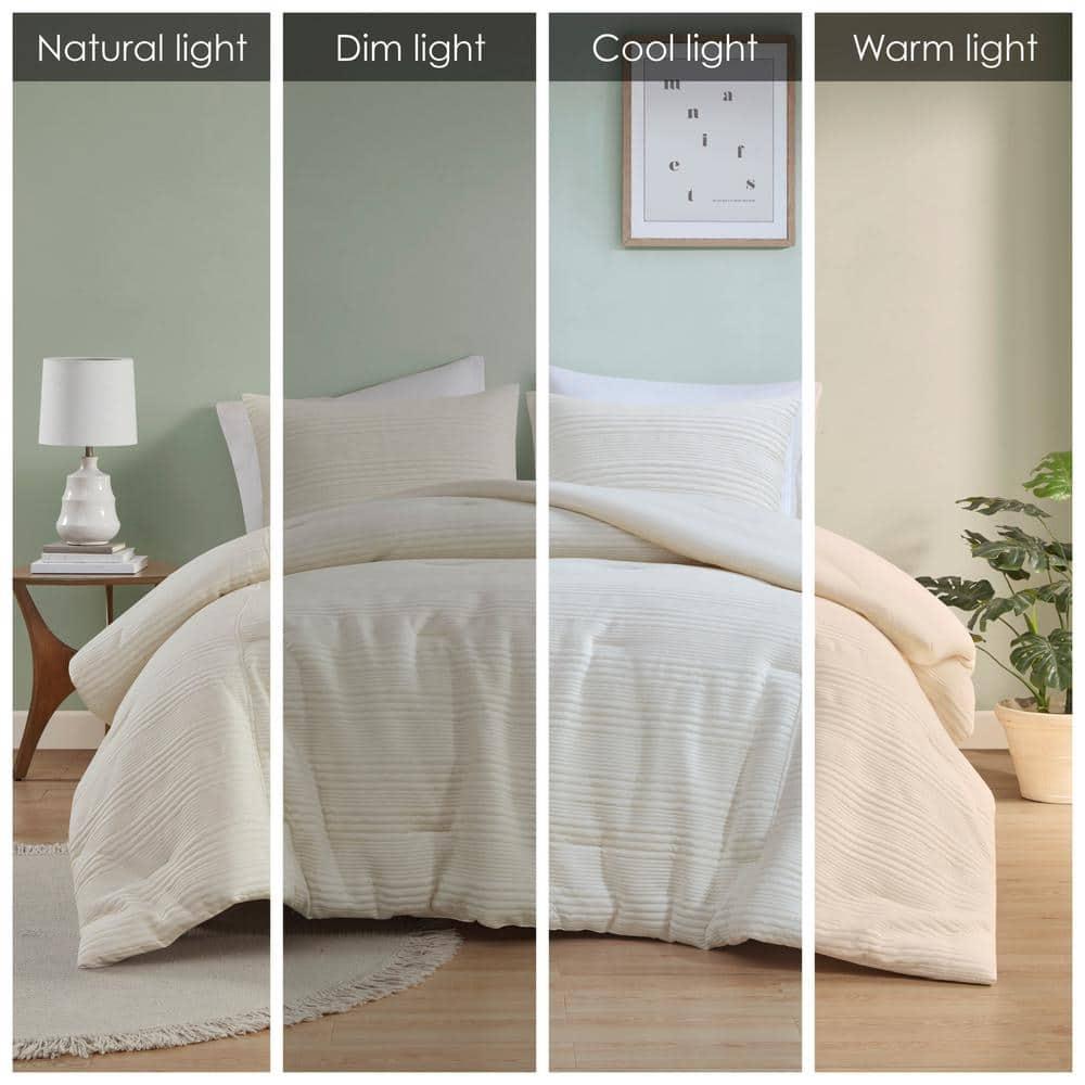 Intelligent Design Wyatt 3 Piece Knitted Jersey Comforter Set