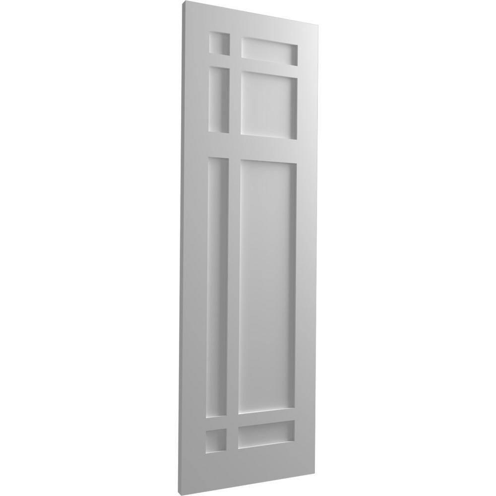 True Fit PVC San Juan Capistrano Mission Style Fixed Mount Shutters