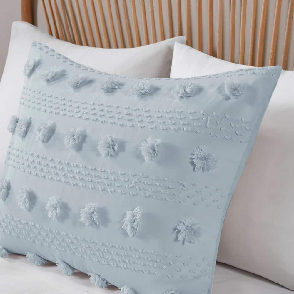Intelligent Design Lucy Clip Jacquard Duvet Cover Set