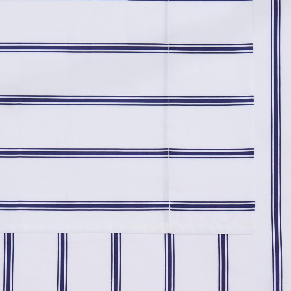 Full Ticking Stripe Sheet Set Navy - Truly Soft