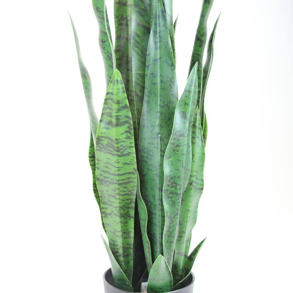 Primrue Faux Snake Plant (Sansevieria) Tree in Pot Liner