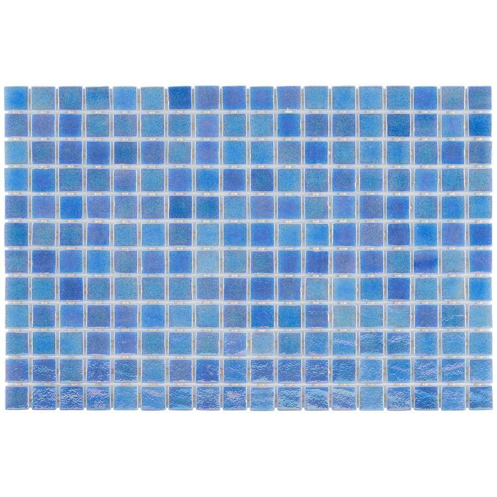 Rapids 1" x 1" Glass Grid Mosaic Wall & Floor Tile