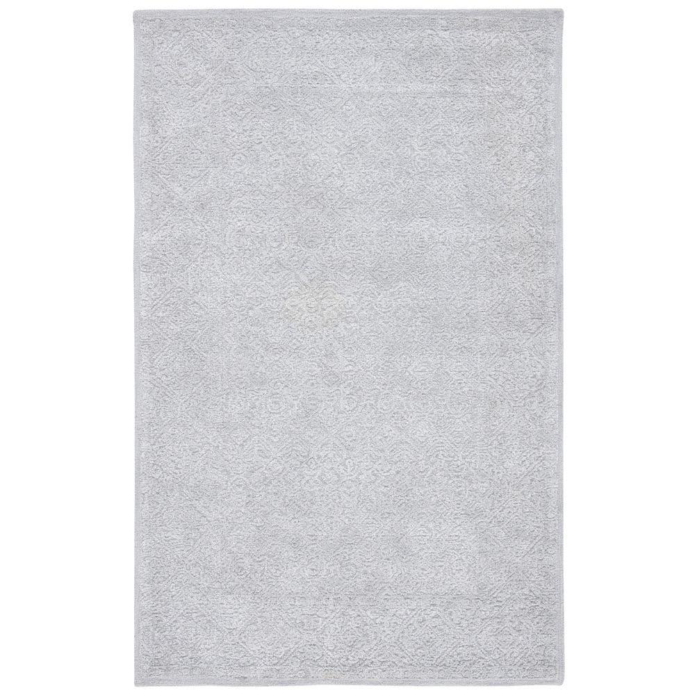 Martha Stewart Tufted Wool - MSR3275 - Indoor Hand Tufted Area Rugs - Grey - 3'x5'