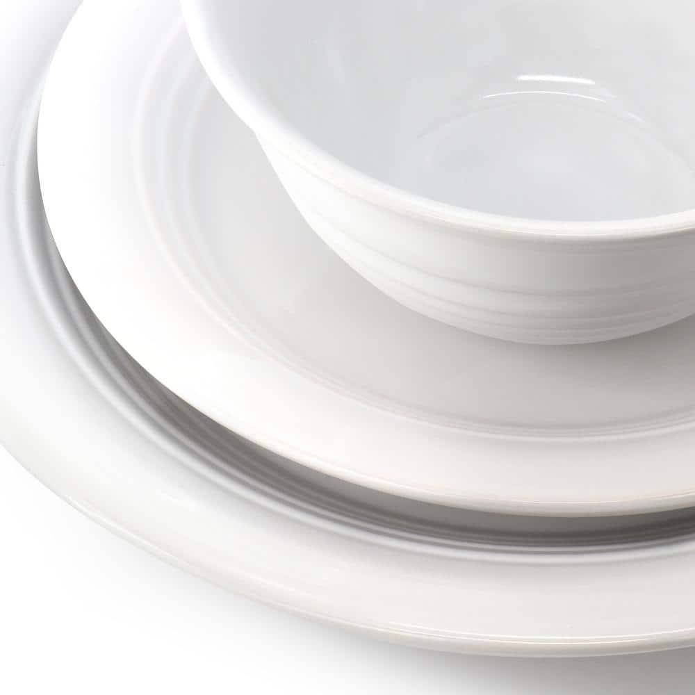 Martha Stewart Martha Stewart 32-Piece Combo Set Stoneware Dinnerware Set - Service for 4