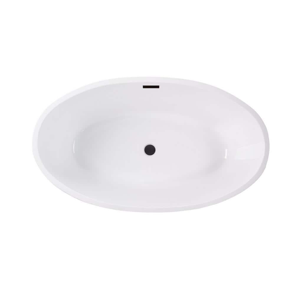 Freestanding Soaking Acrylic Bathtub